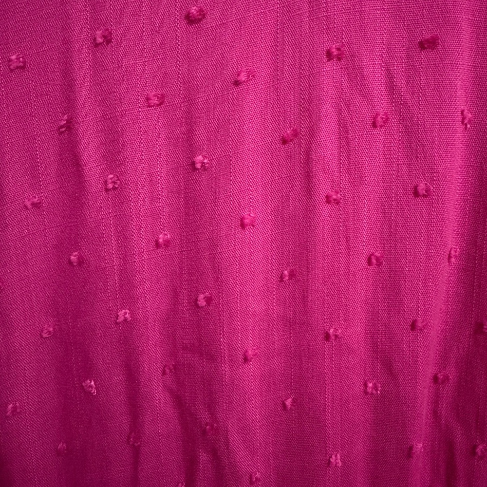 Blue Rain Vibrant Pink Flowy Dress - Picture 2 of 4